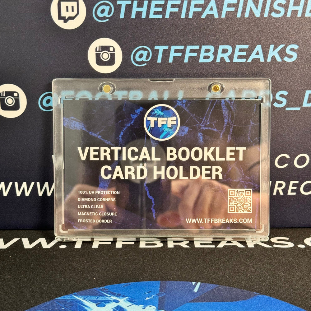 TFF BREAKS ONE TOUCH VERTICAL BOOKLET CARD HOLDER