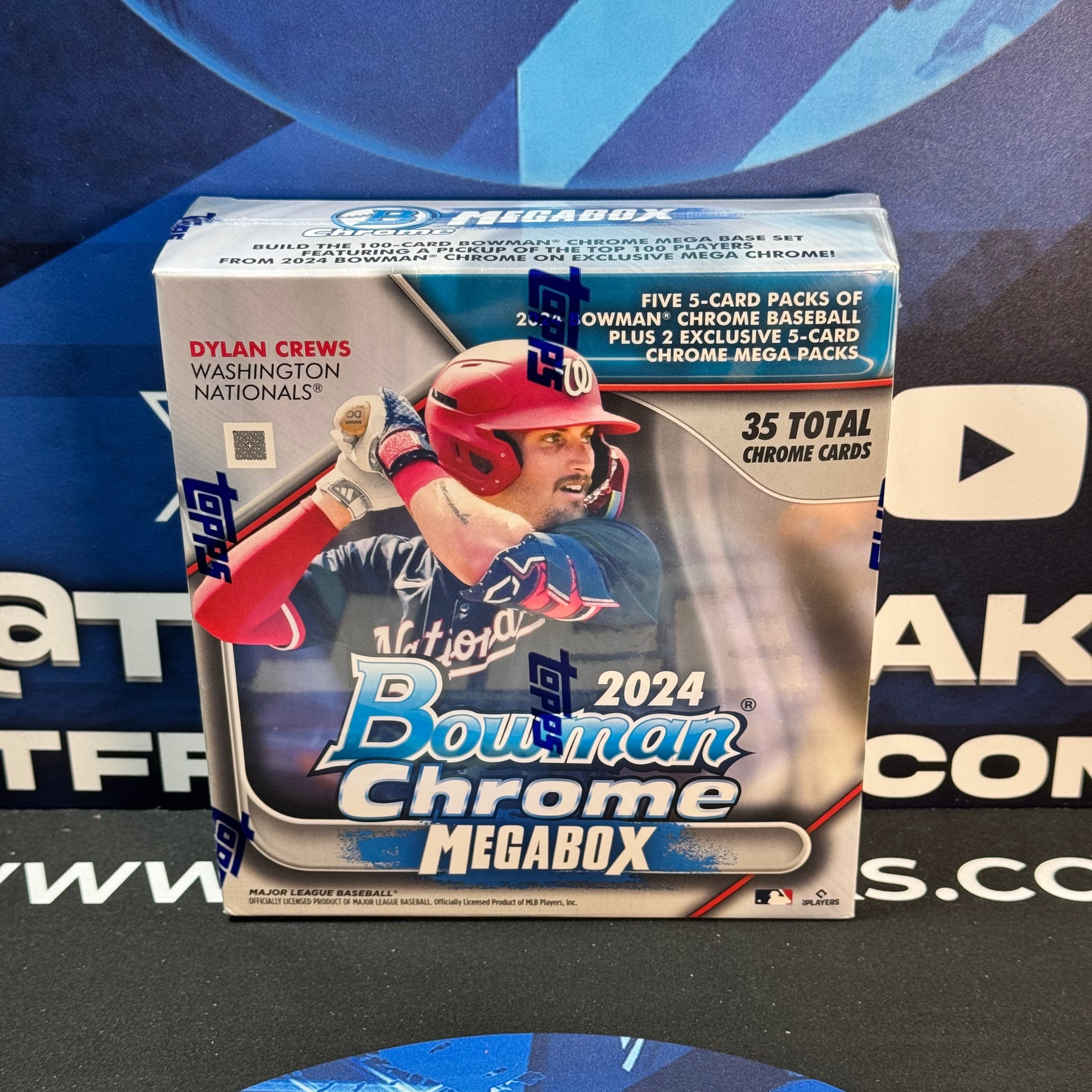 2022 Topps Bowman Chrome Mega popular Box Base Packs