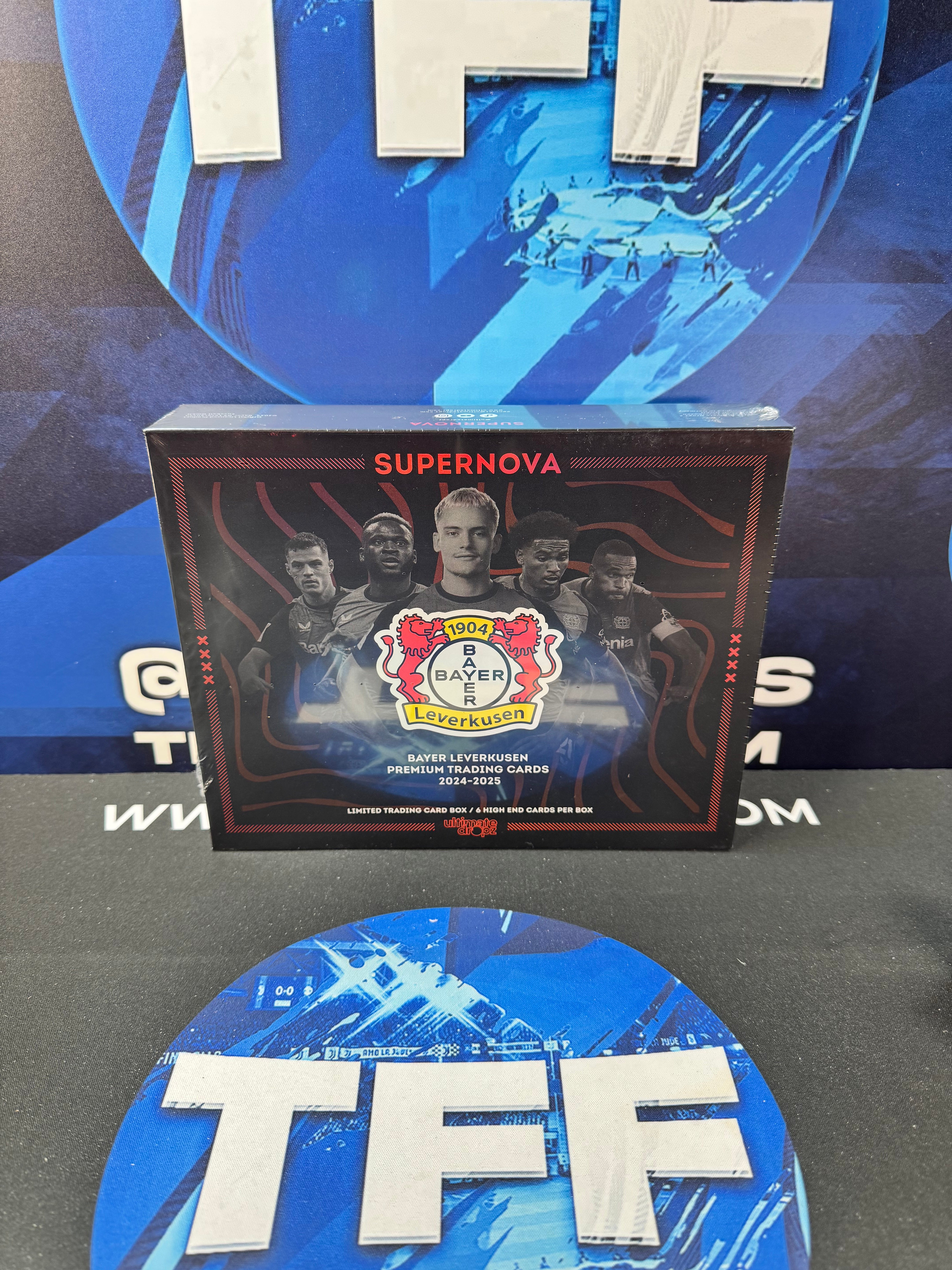 Bayer 04 Leverkusen 2023-24 Supernova Trading Card Box Ultimate Dropz Box Sealed