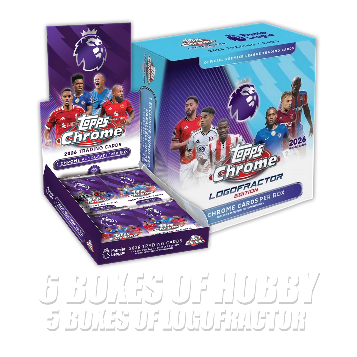 Topps Chrome ペドリ　ケースヒット 2026 TOPPS CHROME ENGLISH PREMIER LEAGUE BLASTER VALUE 40-BOX CASE