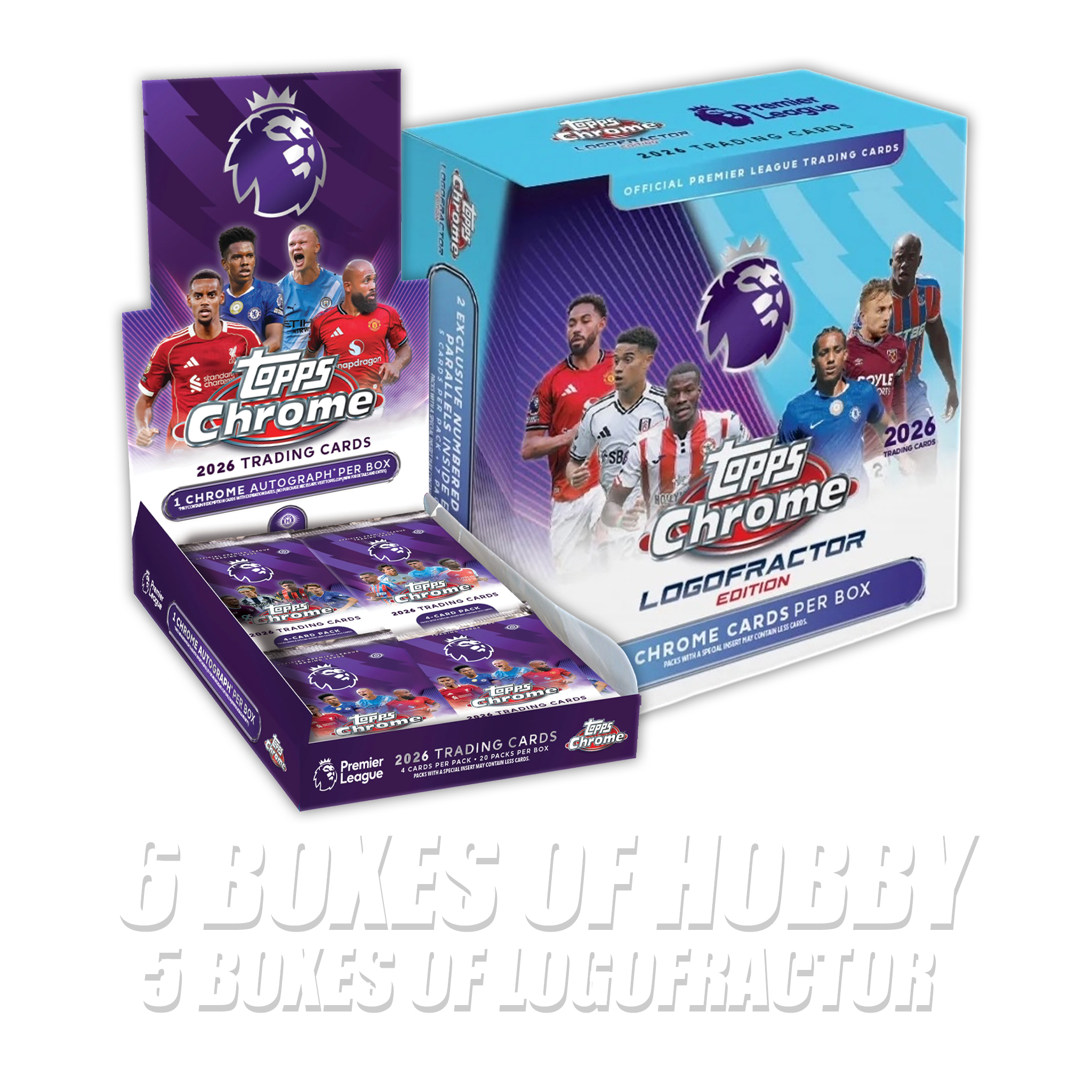 2026 Topps Chrome Premier League 11 Box Mixer #1