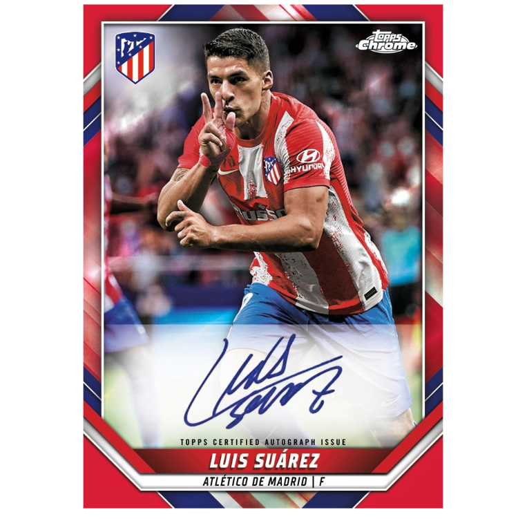 Topps Atletico Madrid Chrome 21/22 Guaranteed Card Break #9