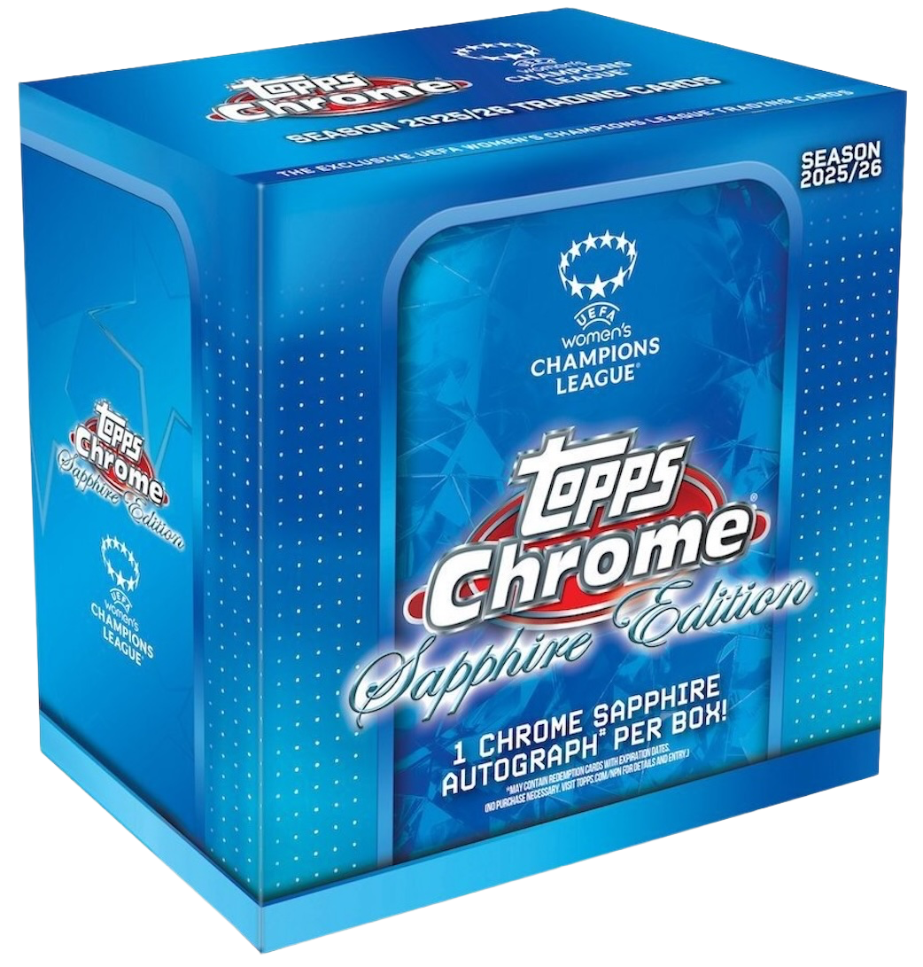 Topps Chrome® UEFA Women's Champions League 2025/26 10 Box Case Sapphire PYT/PYP #11