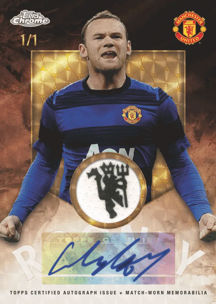 2024/25 Topps Chrome Deluxe Edition Manchester United 3 Box Case PYP #10