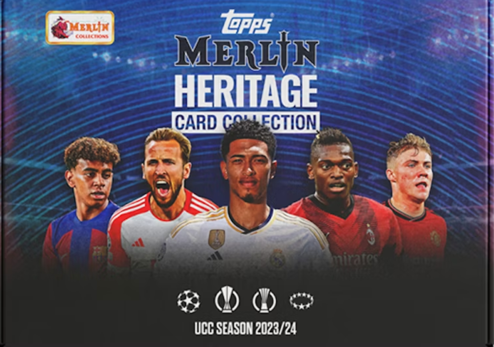 TOPPS UEFA CLUB COMPETITIONS MERLIN HERITAGE 23/24 SEALED