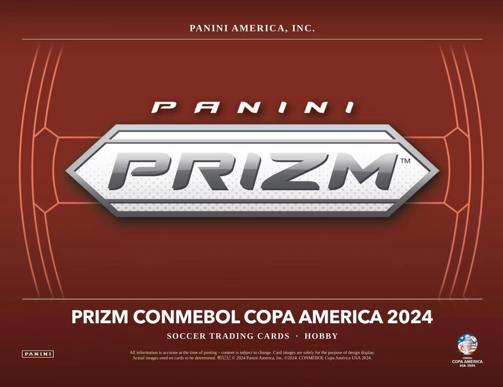 PANINI PRIZM COPA AMERICA SOCCER 12 HOBBY BOX PYT/PYP #3