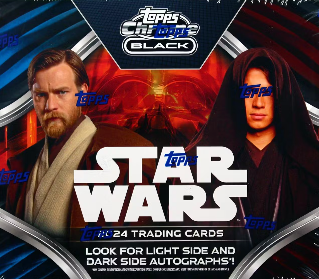 Star Wars Chrome Black Hobby Box (Topps 2024)