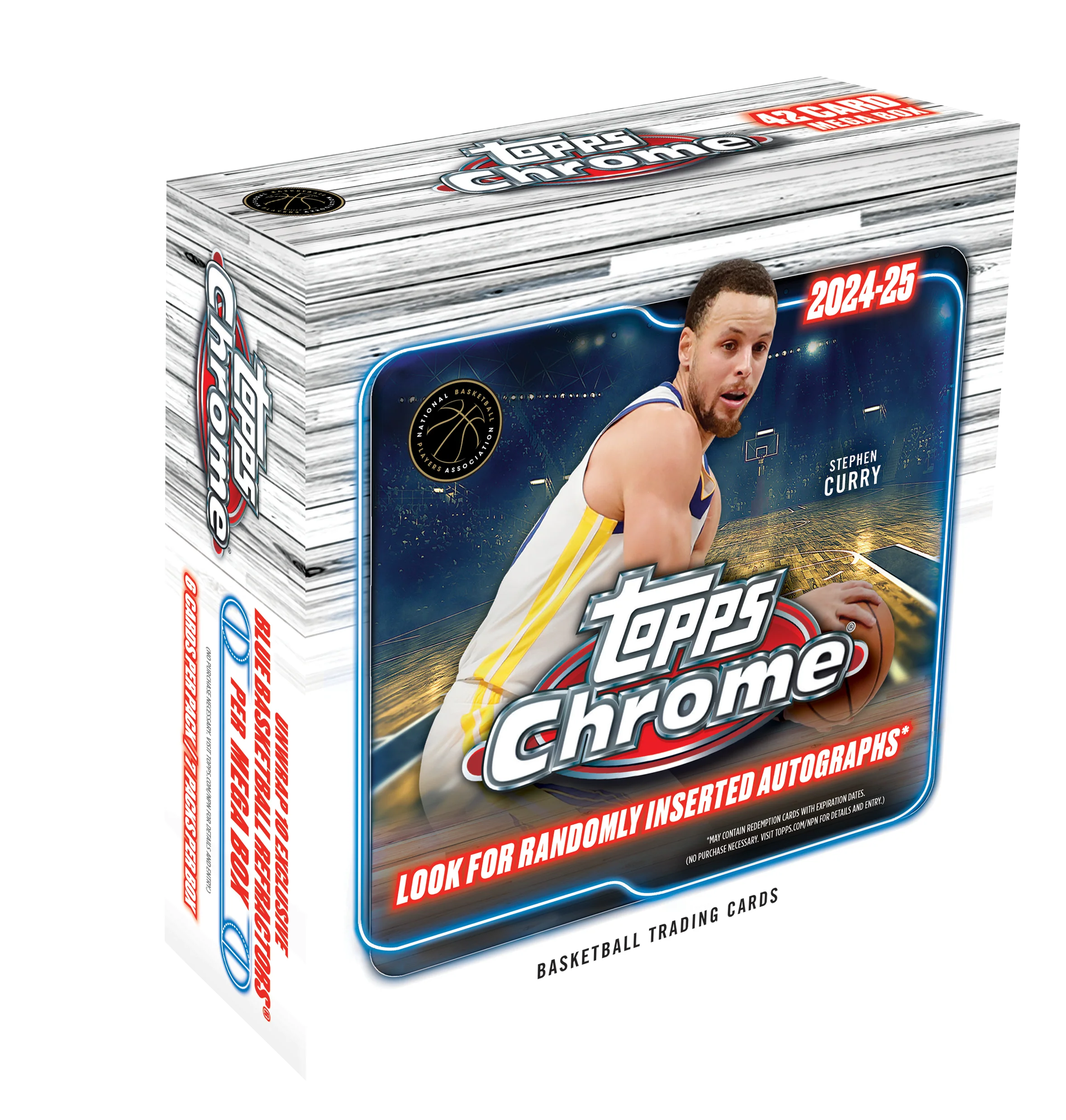 2024/25 Topps Chrome® Basketball -Mega Box Sealed