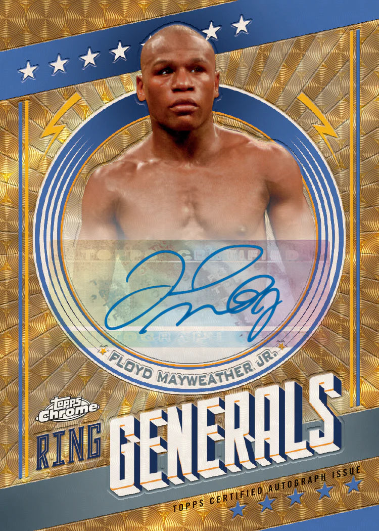 2024 Topps Chrome® Boxing 12 Box Case PYB #1