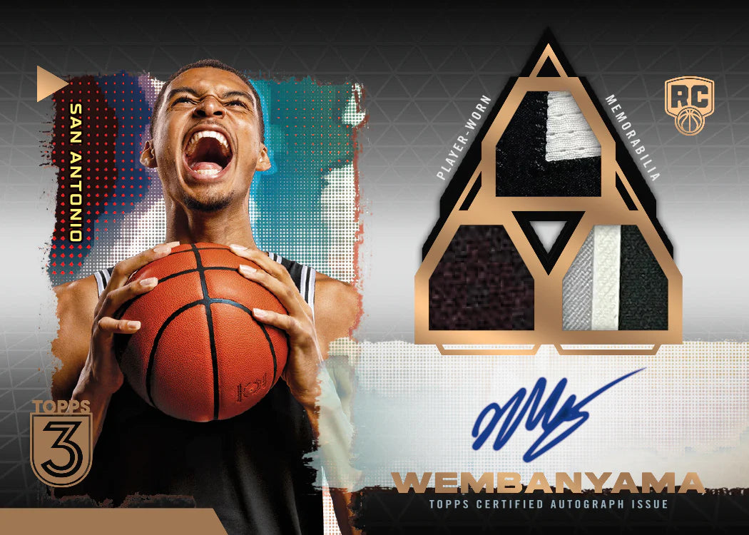 2023-24 Topps Three Basketball - Hobby Box