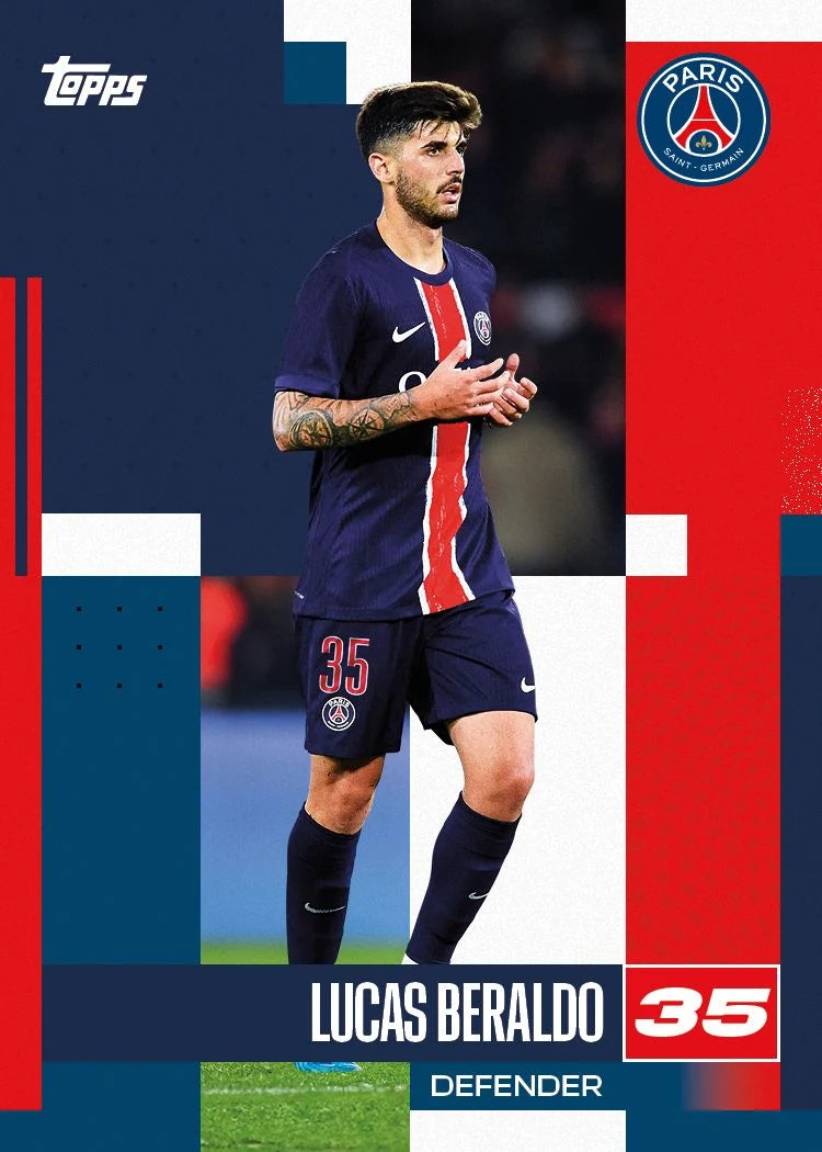Topps Paris Saint-Germain 2024/25 Team Set (Sealed)