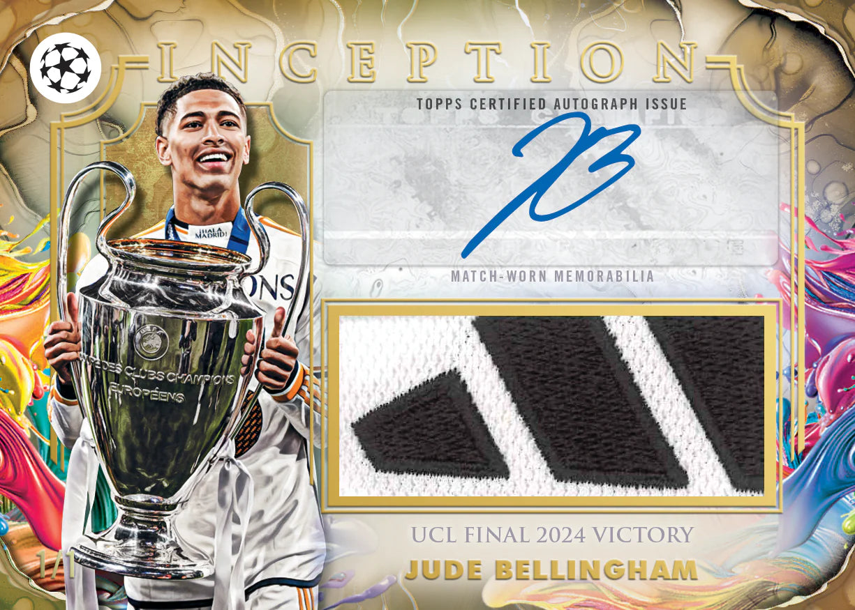 Topps Inception UEFA Club Competitions 2025/26 8 Box Case PYT/PYP #2