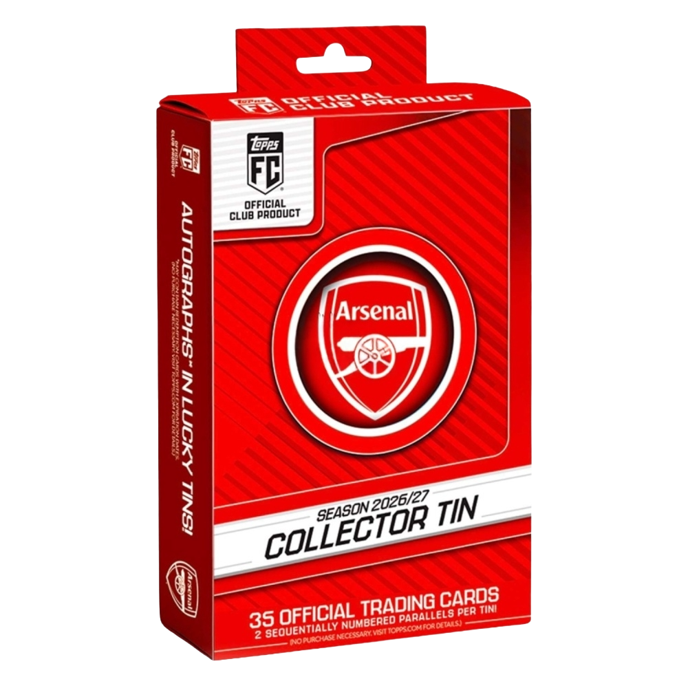 Topps 2026/27 Arsenal Collector Tin Sealed
