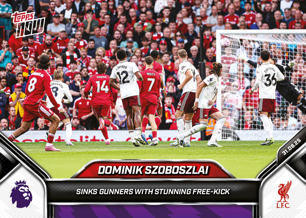 Dominik Szoboszlai - 2025-26 Premier League Topps NOW® - Card 16