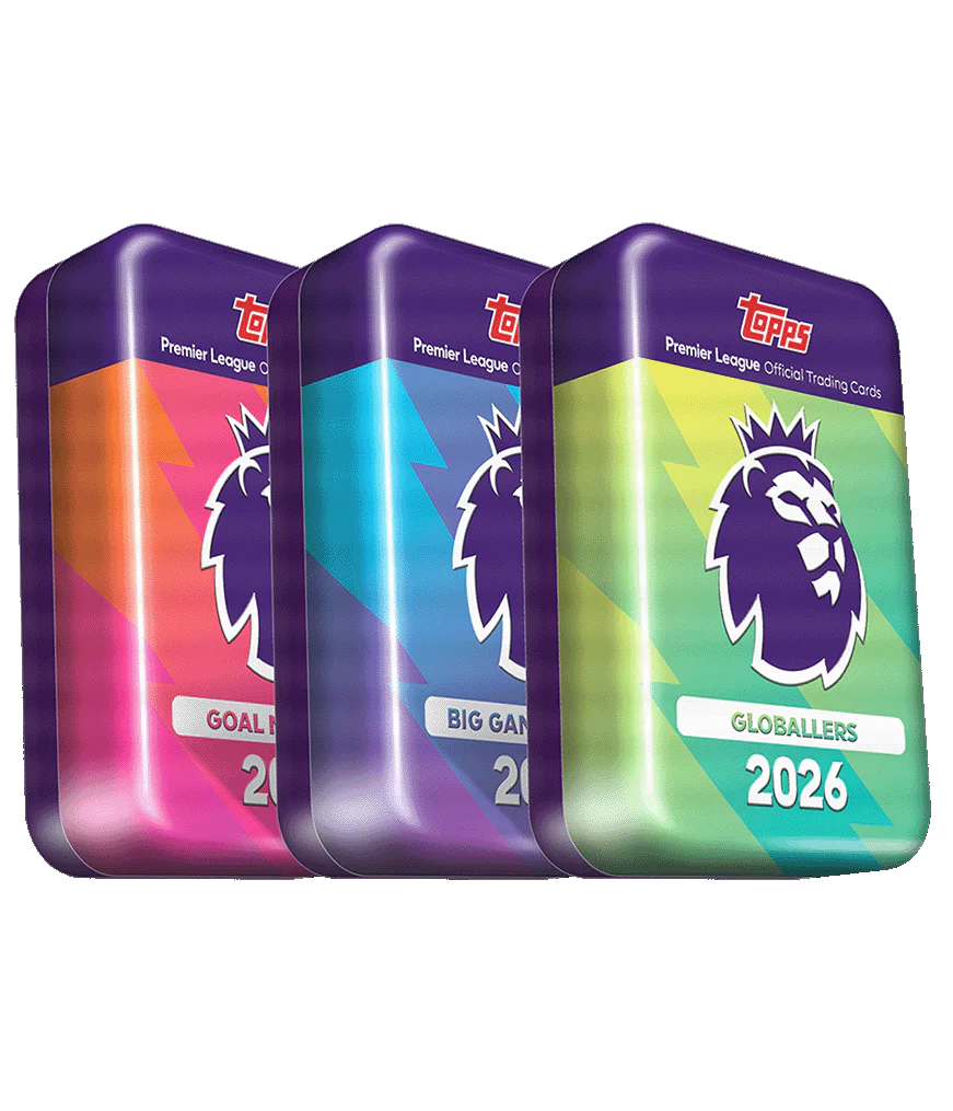 Topps Premier League 2026 - Debut Edition - Mega Tin Bundle Sealed