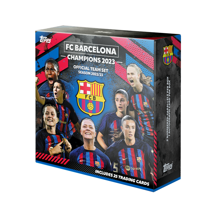 Topps FC Barcelona Women Winners Team Set 2023 Sealed