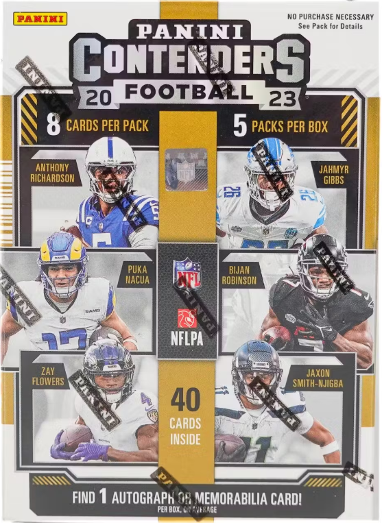 PANINI CONTENDERS FOOTBALL 2023 BLASTER BOX SEALED