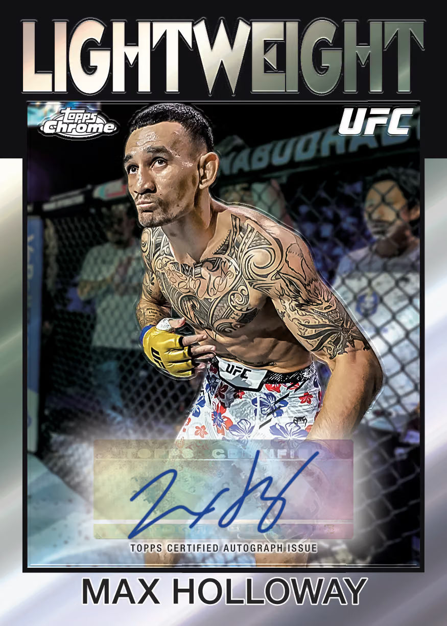 2026 Topps Chrome® UFC - Mega Box Sealed