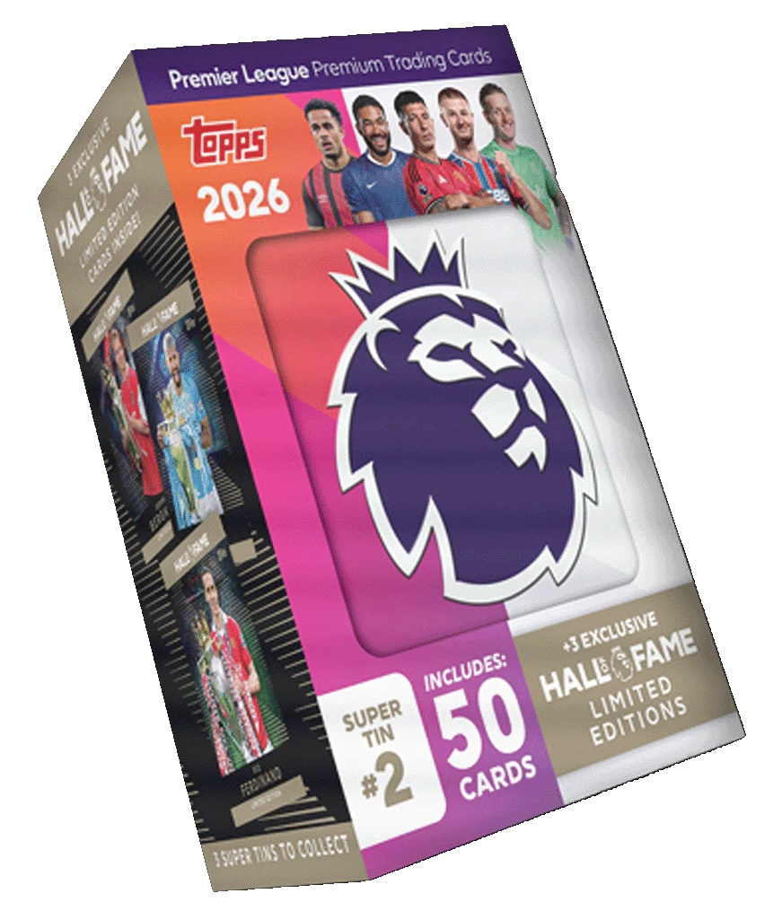 Topps Premier League 2026 - Debut Edition - Super Tin #2 Sealed