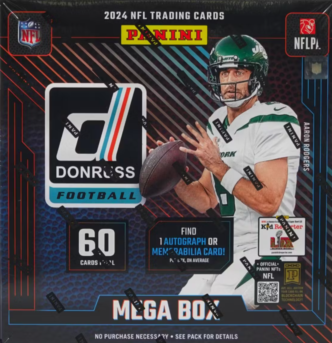 2024 Panini Donruss Football Mega Box Sealed