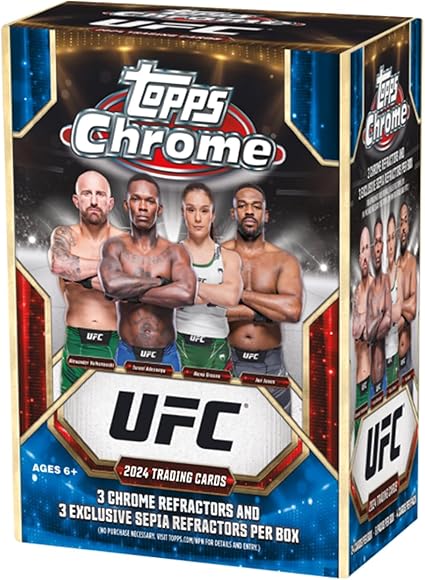 2024 Topps Chrome UFC Value Box Sealed
