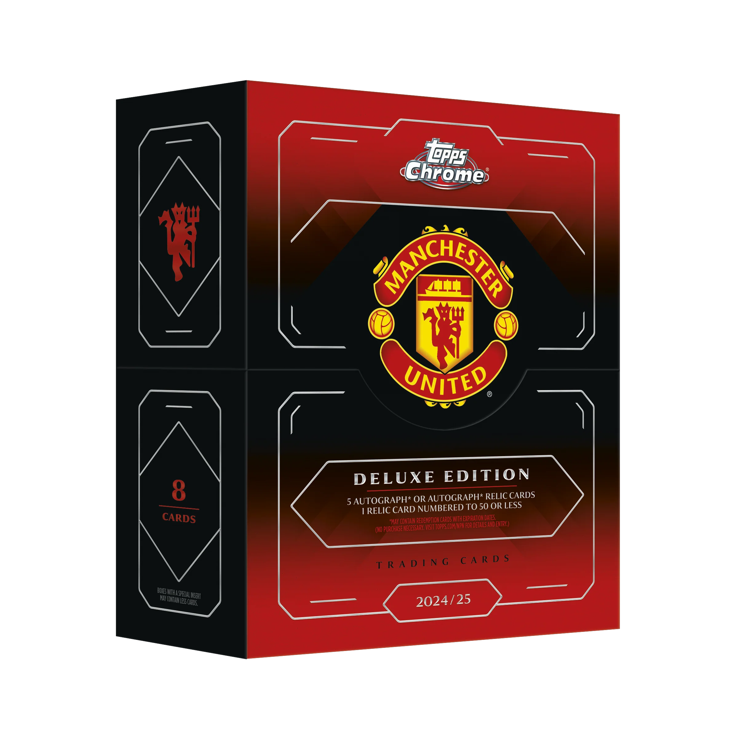 2024/25 Topps Chrome® Deluxe Edition Manchester United Sealed