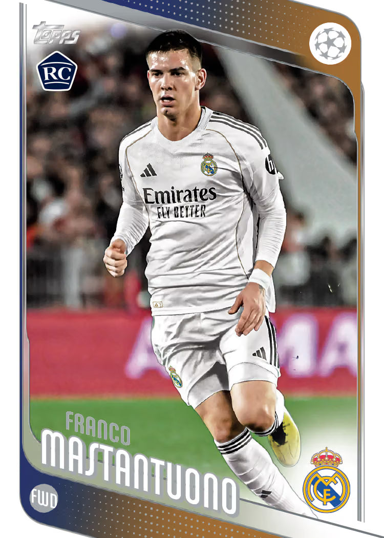 Topps UEFA Club Competitions Flagship 2025/26 Spring Tin Sealed