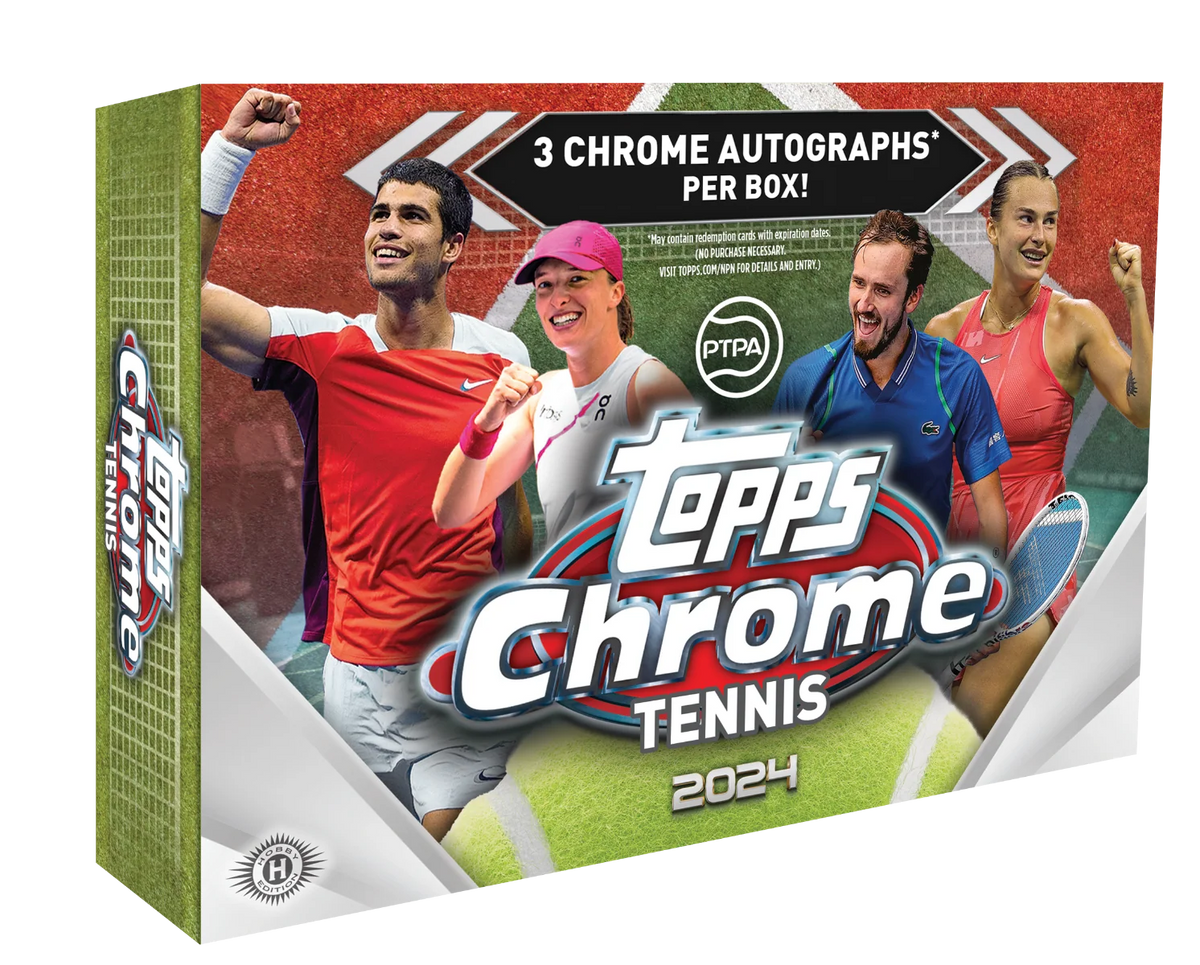 2024 Topps Chrome® Tennis - Breaker Delight Box Sealed