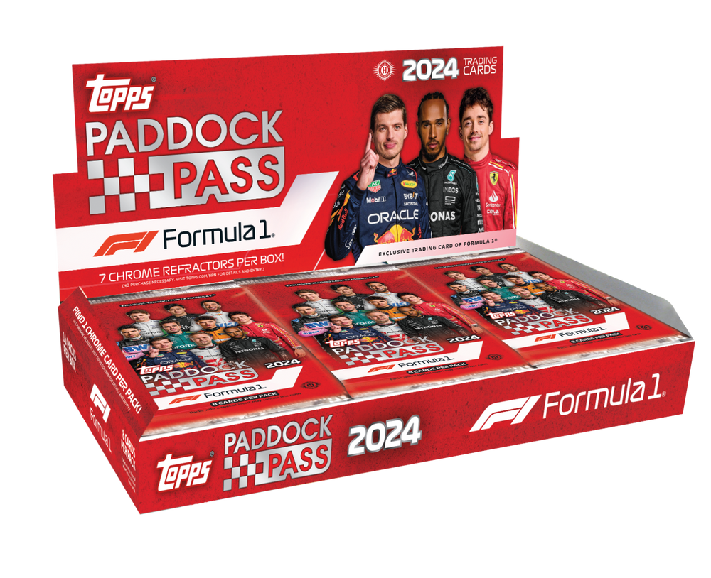 TOPPS PADDOCK PASS FORMULA 1 2024 HOBBY BOX SEALED