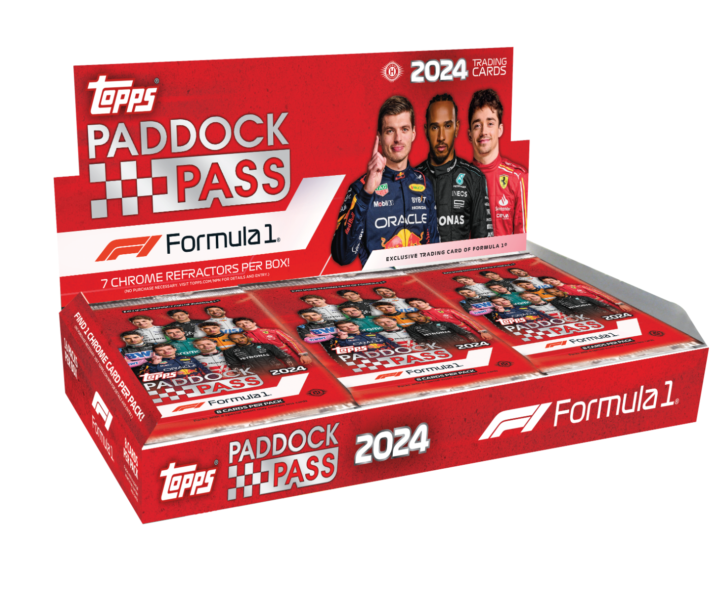 TOPPS PADDOCK PASS FORMULA 1 2024 HOBBY BOX SEALED