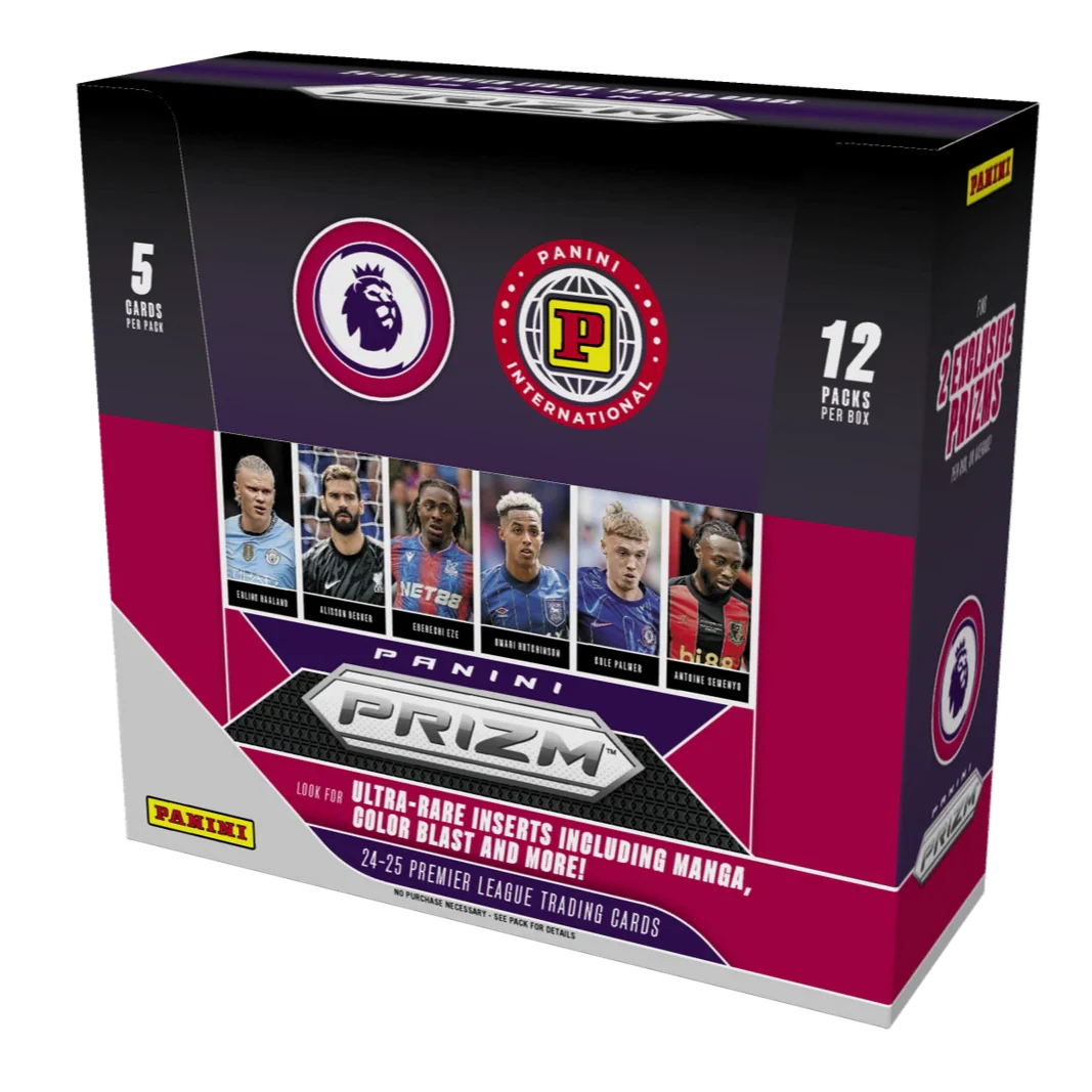 Panini Prizm Premier League EPL Soccer International 2024/25 Hobby Box Sealed