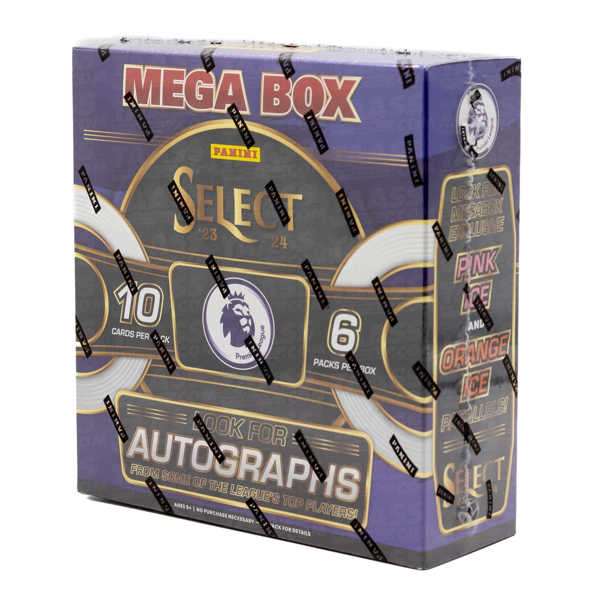 2023/24 Panini Select Premier League Soccer Mega Box Sealed