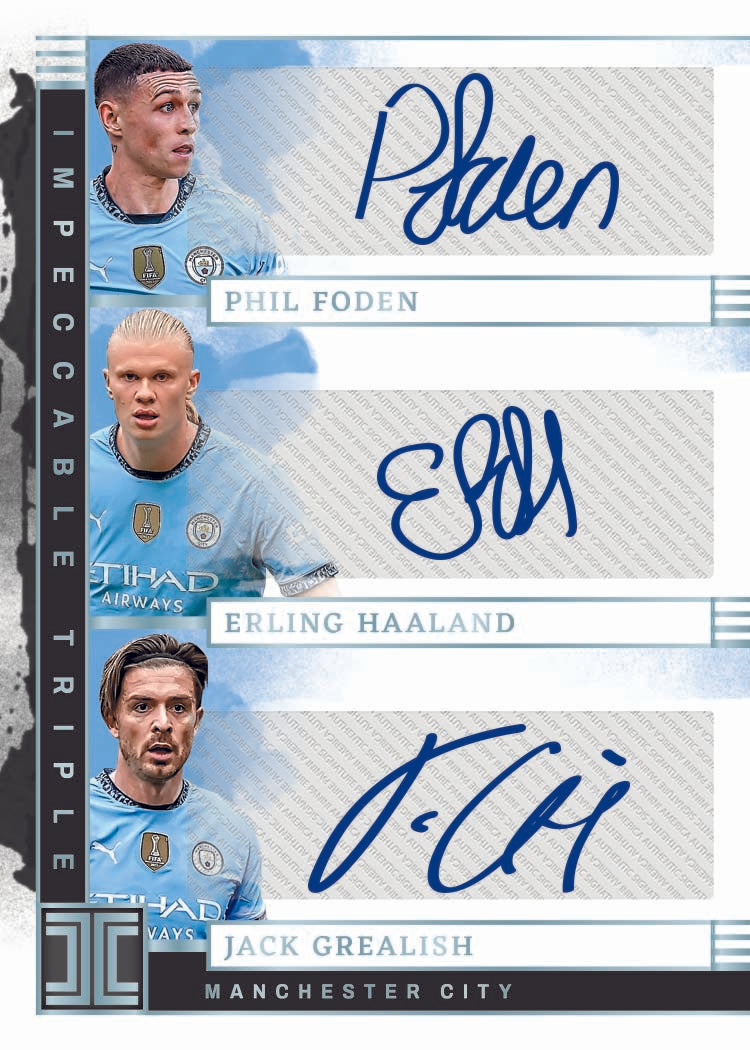 2024-25 Panini Impeccable Soccer 3 Box PYT/PYP Case #9