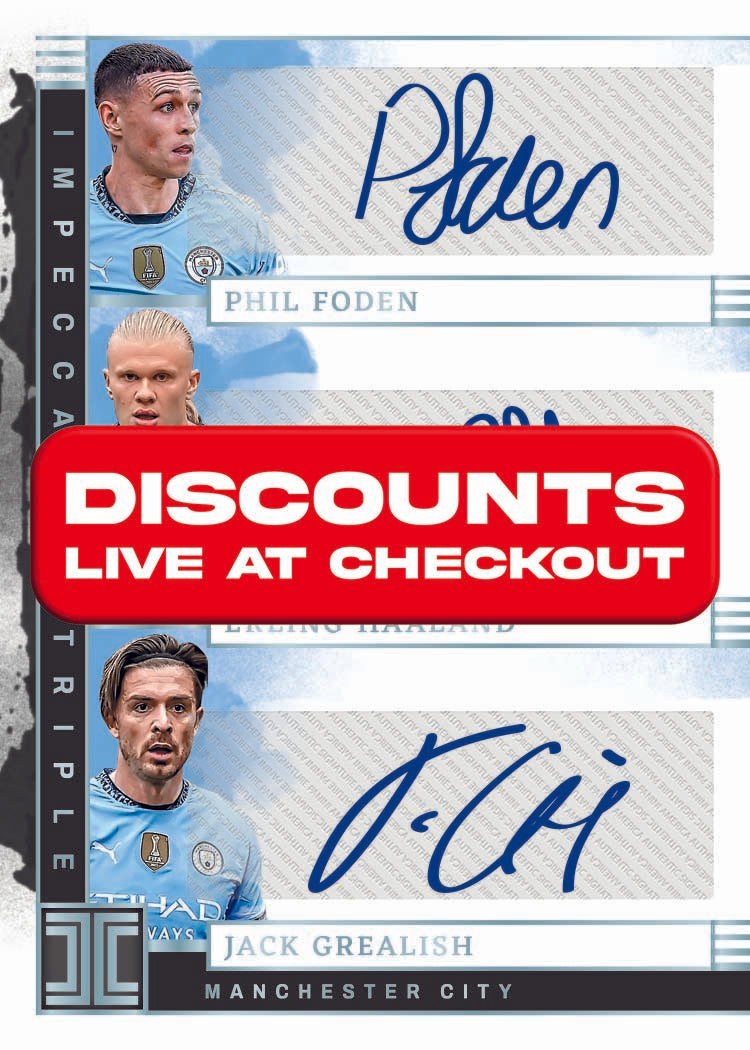 2024-25 Panini Impeccable Soccer 3 Box PYT/PYP Case #9