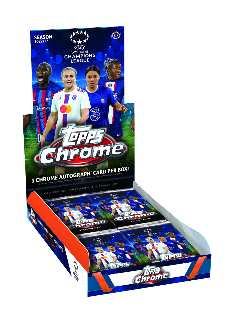 TOPPS WUCL CHROME 22/23 HOBBY BOX SEALED