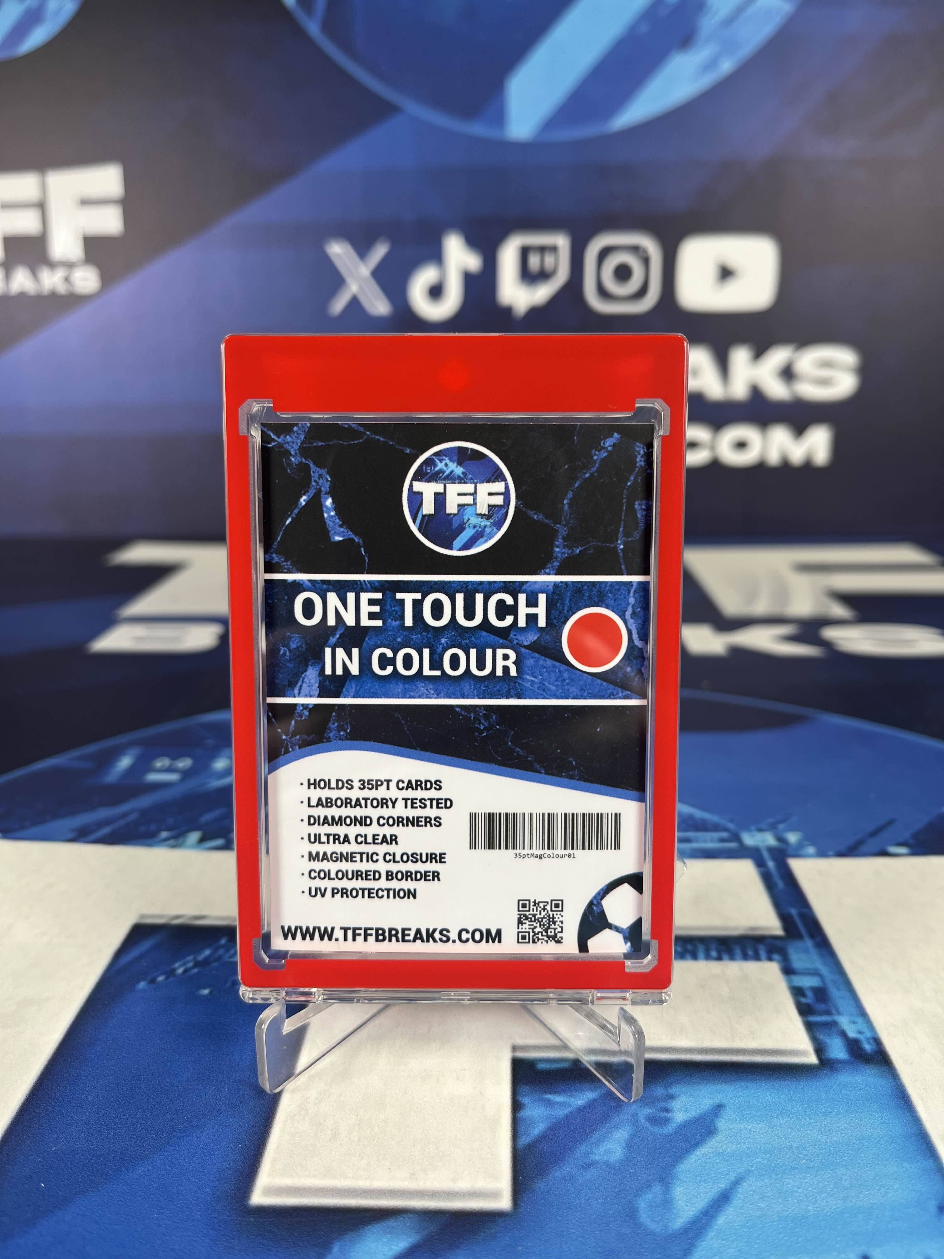 TFF BREAKS 35PT ONE TOUCH MAGNETIC CARD HOLDER