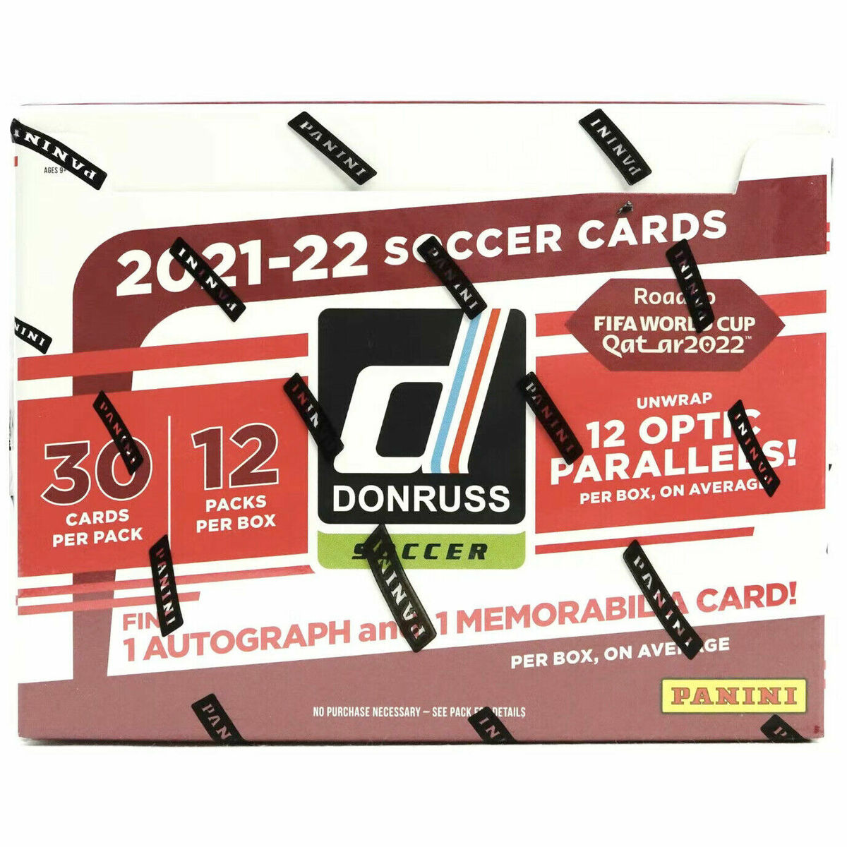 2021 2022 Panini Donruss Soccer Road to Qatar World Cup Trading Cards Hobby Box