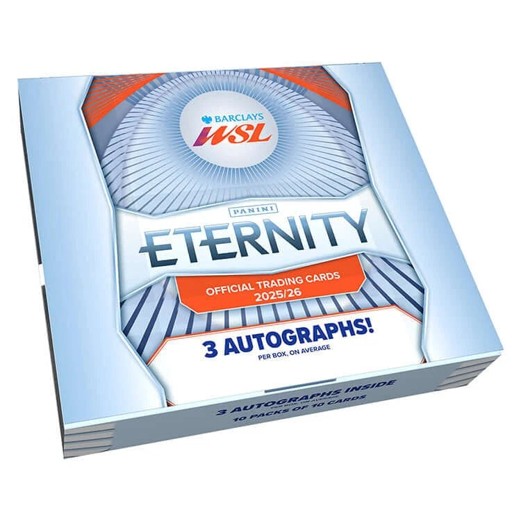 Panini Women’s WSL Eternity 2025/26 Official Trading Card Hobby Box Sealed