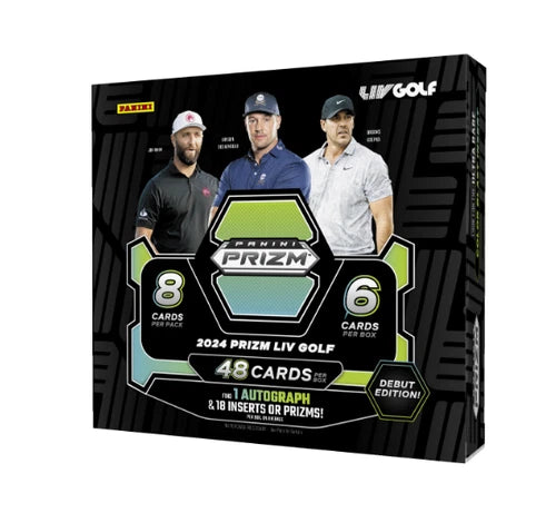 2024 Panini Prizm LIV Golf Hobby Box Sealed