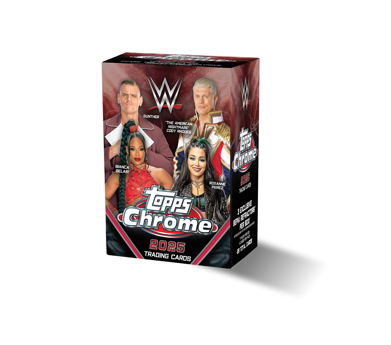 2025 Topps WWE Chrome® - Value Box Sealed Box