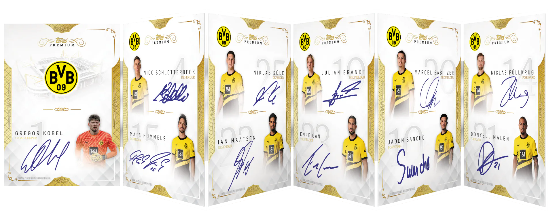 TOPPS BVB PREMIUM 2023/24 GUARANTEED CARD BREAK #22