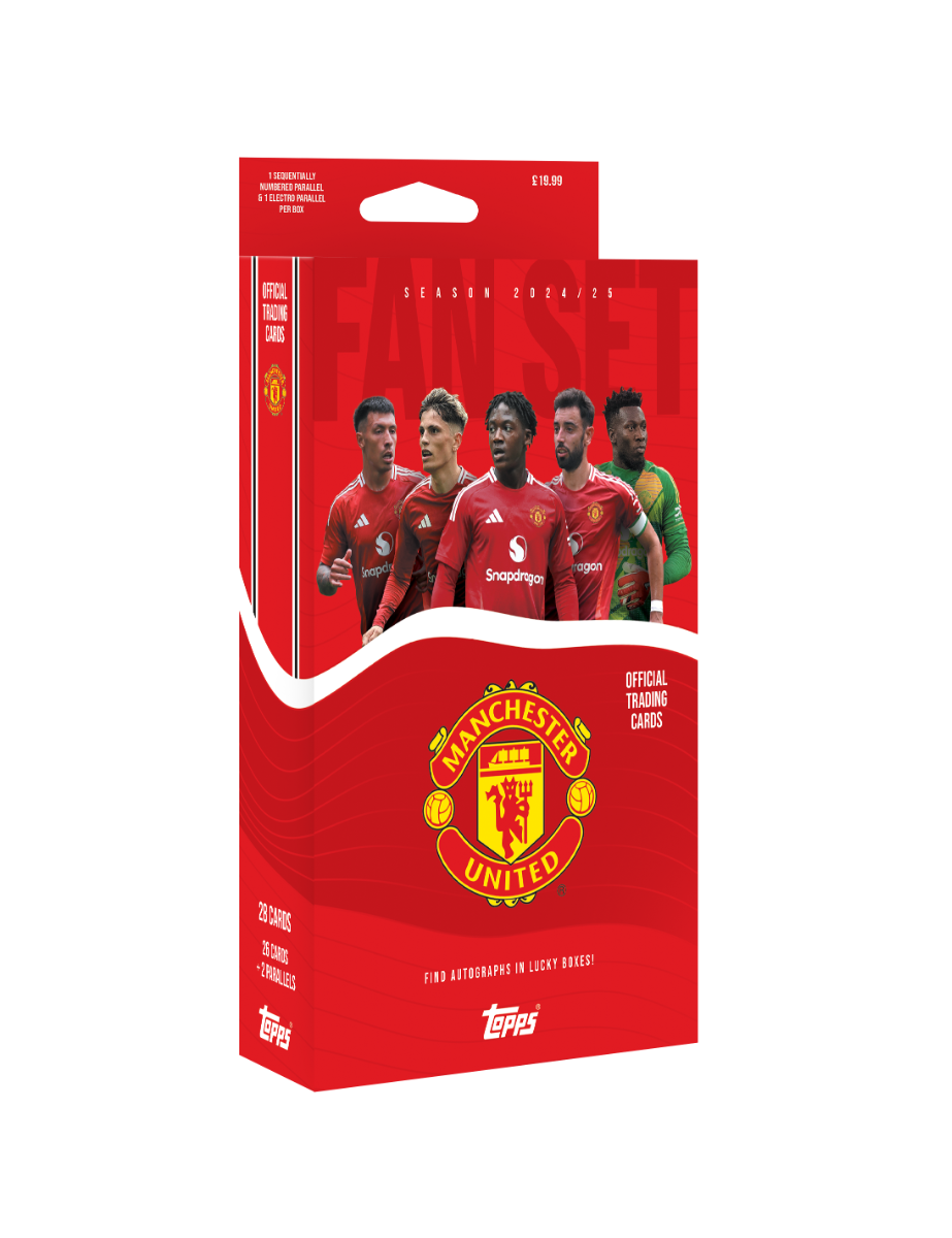 TOPPS MANCHESTER UNITED FC FAN SET 2024/25 SEALED