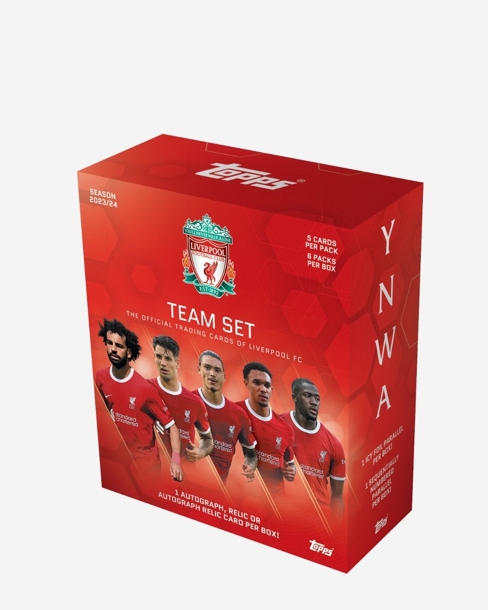 Topps Liverpool Official Team Set 23/24 Hobby Box Sealed