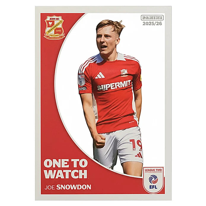Panini EFL 2025/26 Sticker Starter Pack Sealed
