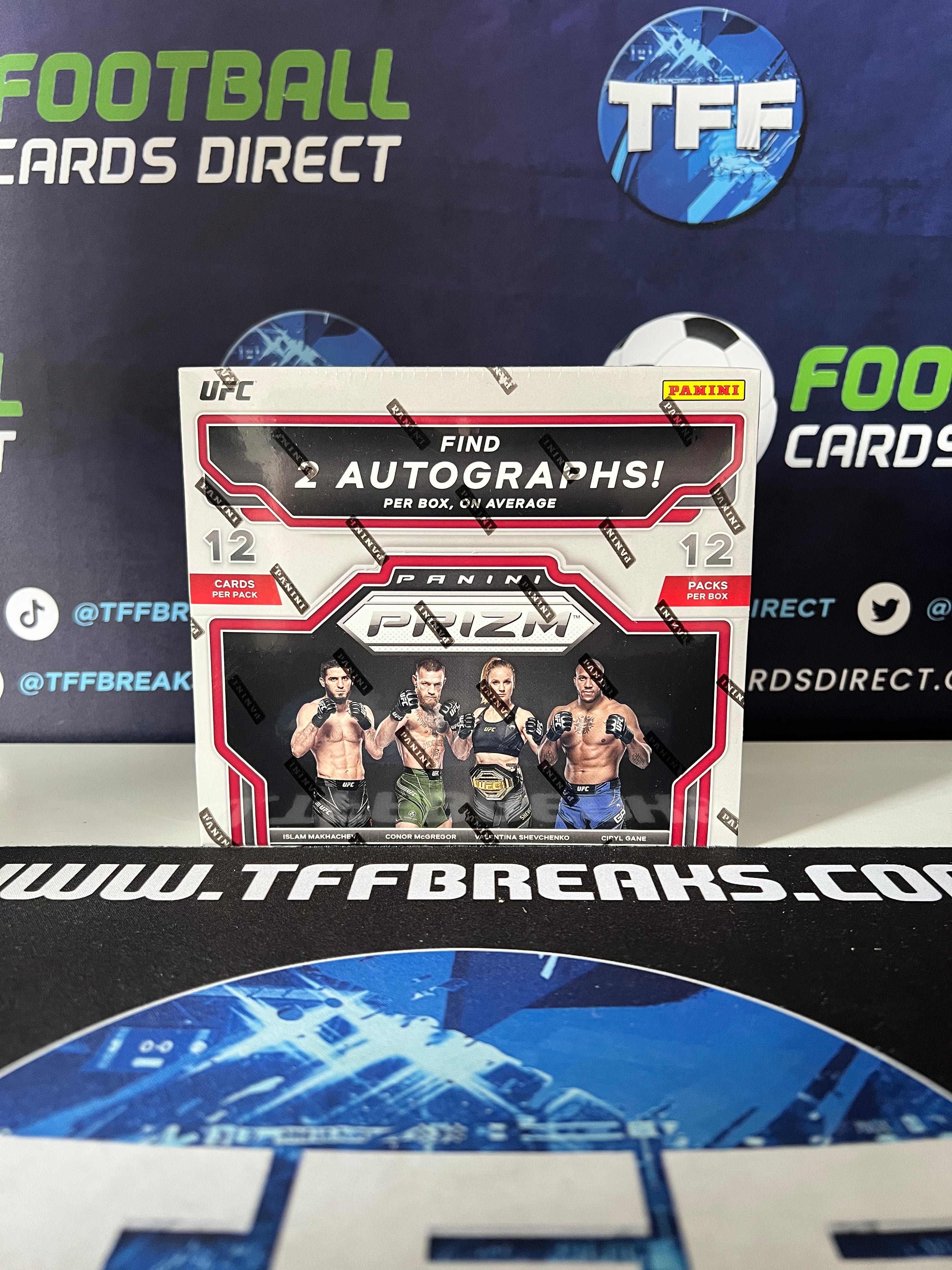 Panini UFC Prizm 2022 Sealed Hobby Box
