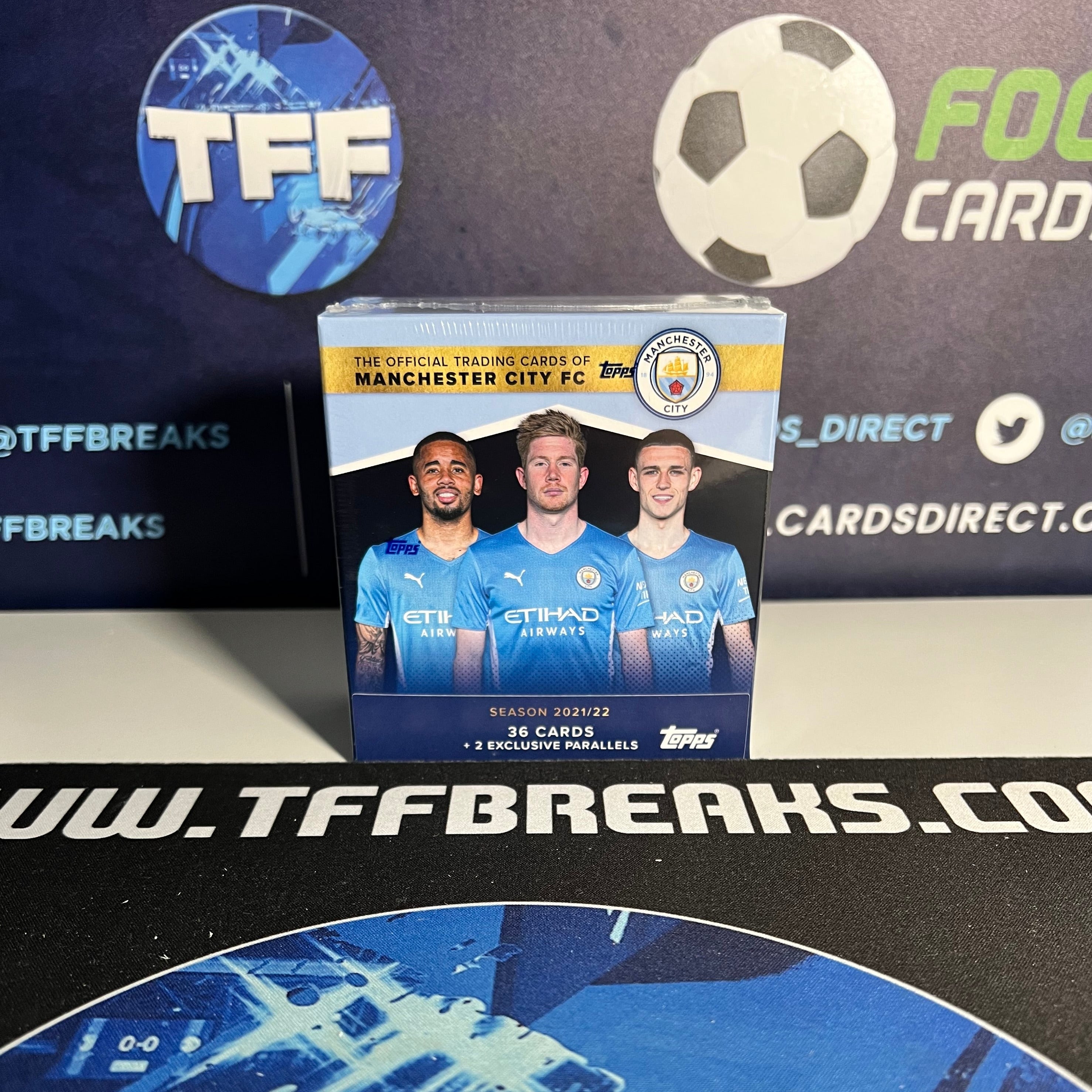 Topps Manchester City Team Set 21/22 Sealed Box