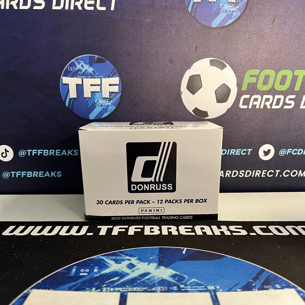 Panini Donruss Football 2022 Jumbo Value 12 Pack Box Sealed