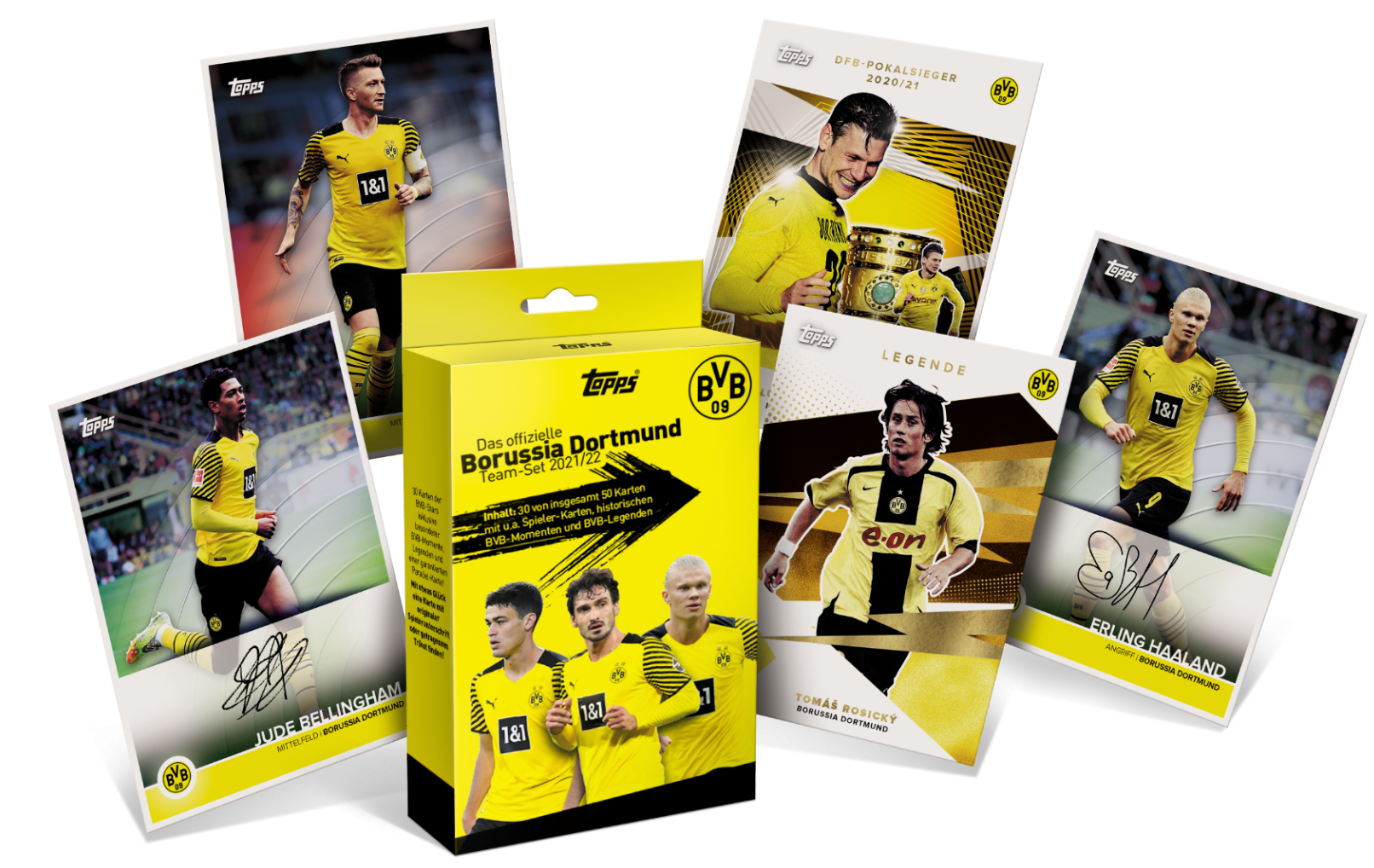 Topps Borussia Dortmund Team Set 21/22 Sealed Box