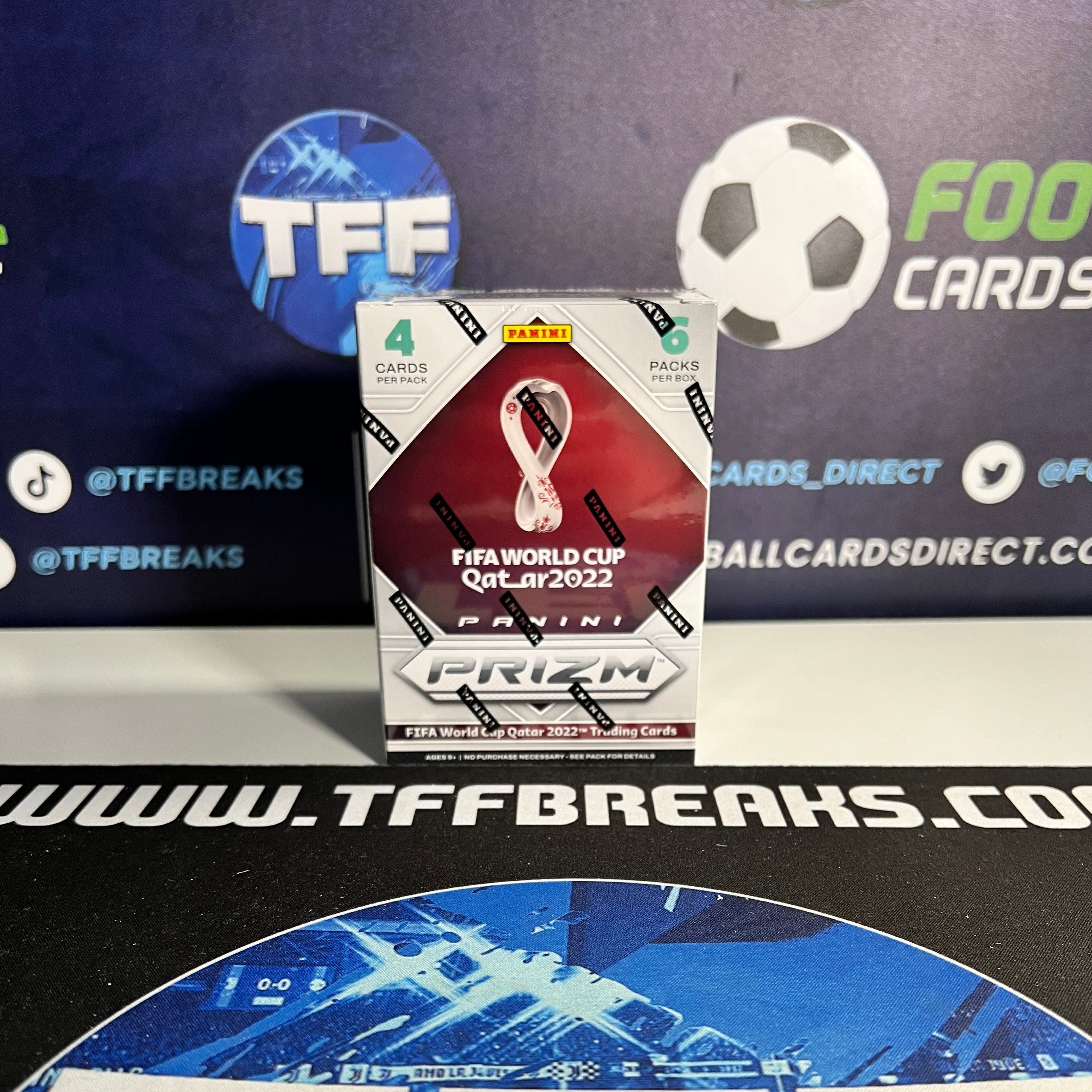 Panini Qatar World Cup Prizm Blaster Box Sealed