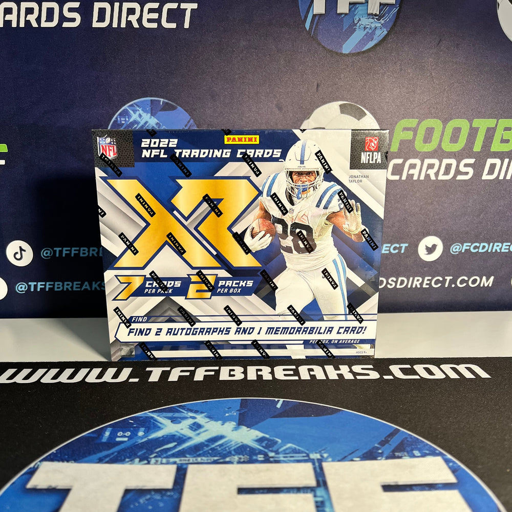 Panini XR Football 2022 Hobby Box Sealed